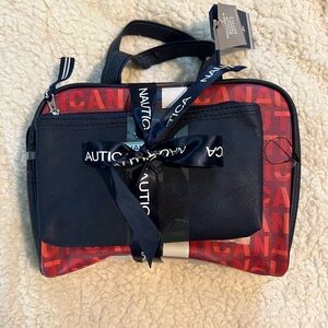 NAUTICA  makeup/purse w/bottle Brand new w/ tags!